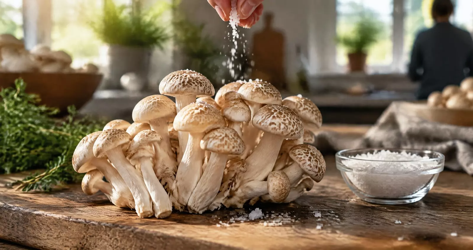 Пептид из гриба усиливает ощущение солёного вкуса на 70,59%