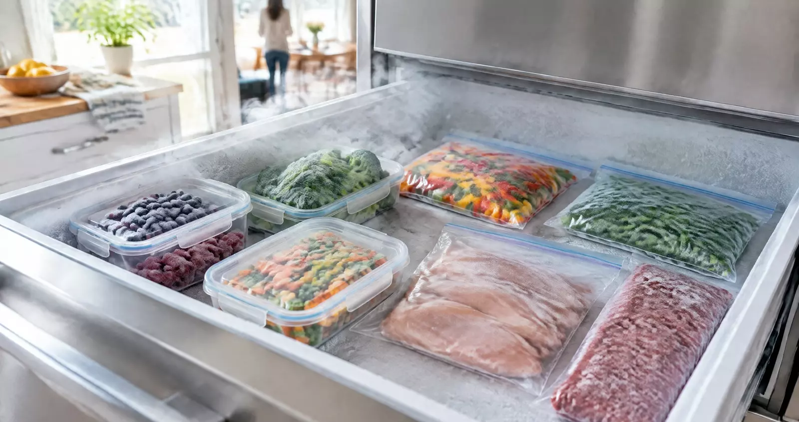 Роскачество объяснило, как заморозить продукты и не испортить морозилку